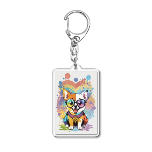 IT犬のちゃきシリーズ Acrylic Key Chain