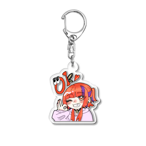 陽葵べる OKポーズ Acrylic Key Chain