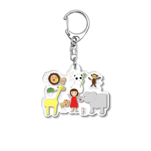 ZOO Acrylic Key Chain