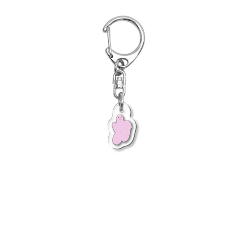 shihokohaくん ピンク Acrylic Key Chain