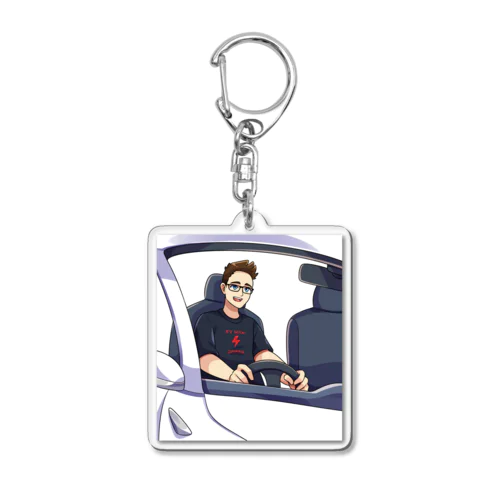 EV Man Japan Avatar Acrylic Key Chain