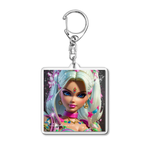 universal princess LARA Acrylic Key Chain