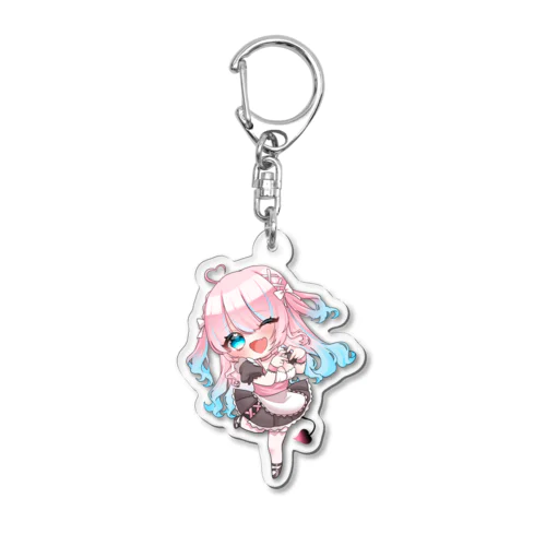 メイド兎猫 Acrylic Key Chain