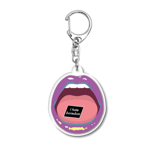 mouth & paper 退屈が大嫌いver. Acrylic Key Chain