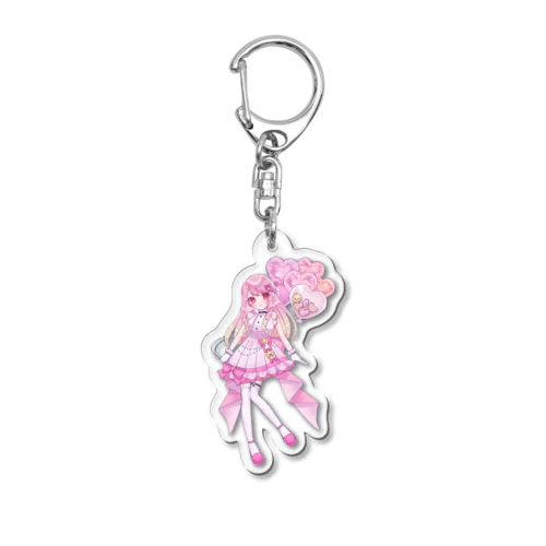 天才的なぴよたん Acrylic Key Chain