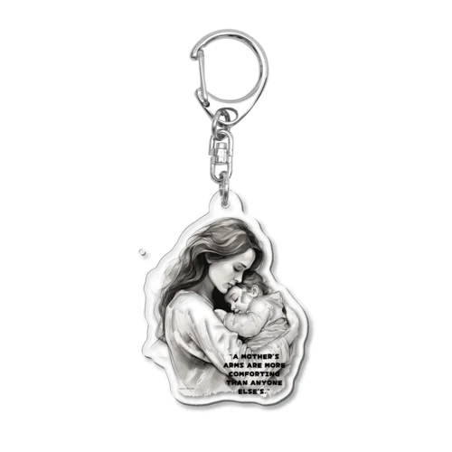 Motherhood Acrylic Key Chain