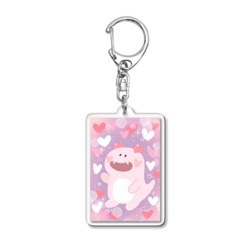 ラブザウルス Acrylic Key Chain