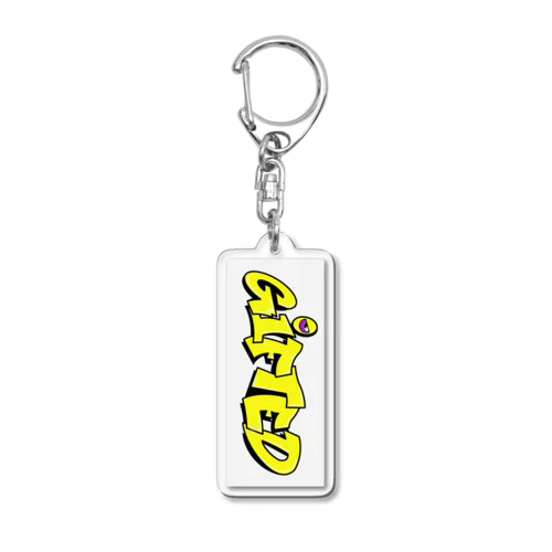 Gifted LOGO key ring Acrylic Key Chain