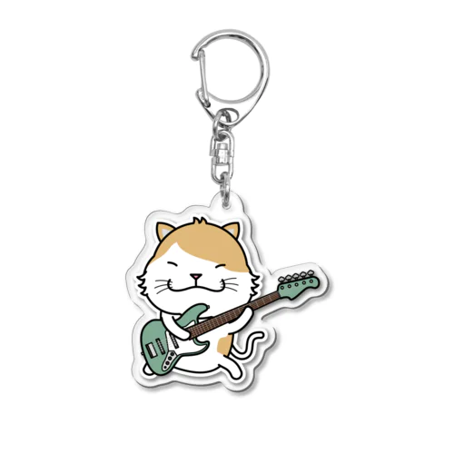 べーすねこ Acrylic Key Chain