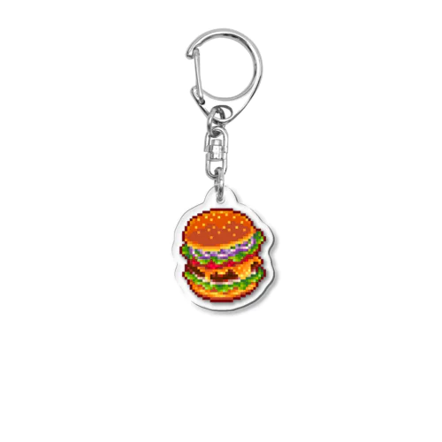 VEGETABLE BURGER Acrylic Key Chain