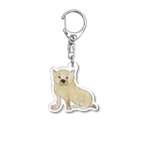 やぶいぬさん Acrylic Key Chain