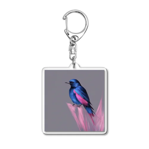 幸せの青い鳥 Acrylic Key Chain