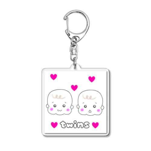 twinsべびぃ♡ Acrylic Key Chain