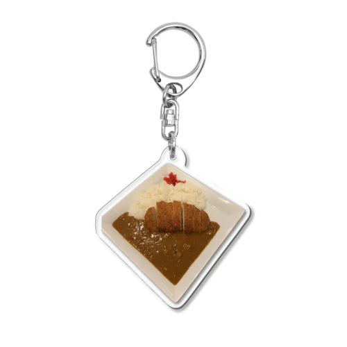 戦闘カツカレー Acrylic Key Chain