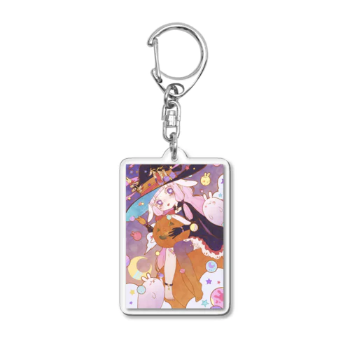 飴と兎の魔女っ娘 Acrylic Key Chain