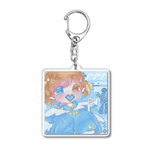 さぶかるれもあめ Acrylic Key Chain