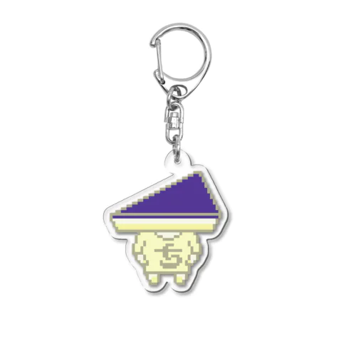 ちぃずくん(ブルーベリーレアチーズ) Acrylic Key Chain