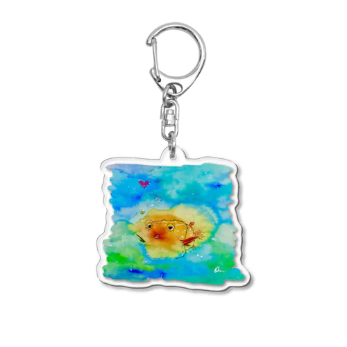 はこふぐ太　(小物) Acrylic Key Chain