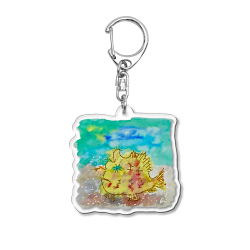 かえるあんこさん (小物) Acrylic Key Chain