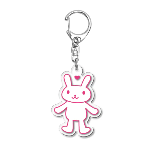 LOVELY♡RABBIT Acrylic Key Chain