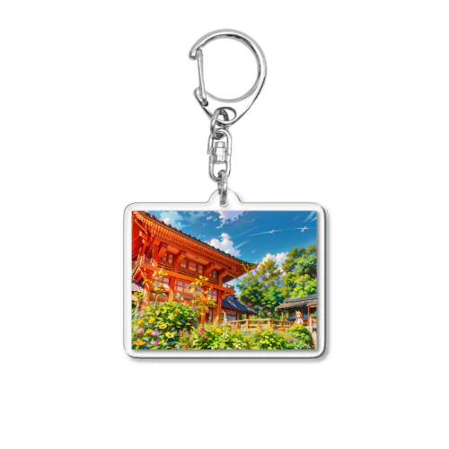 京都の春 Acrylic Key Chain