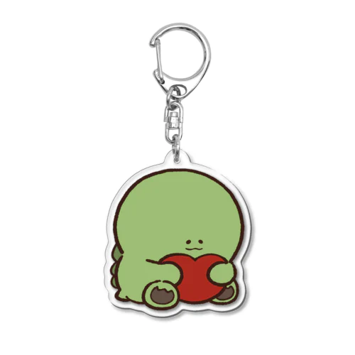 抱っこかいじゅう。(赤) Acrylic Key Chain