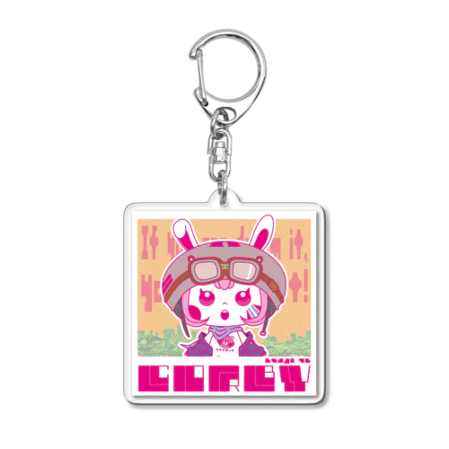 さすらいの旅人コルビー with DJクマンボー Ver.2 Acrylic Key Chain