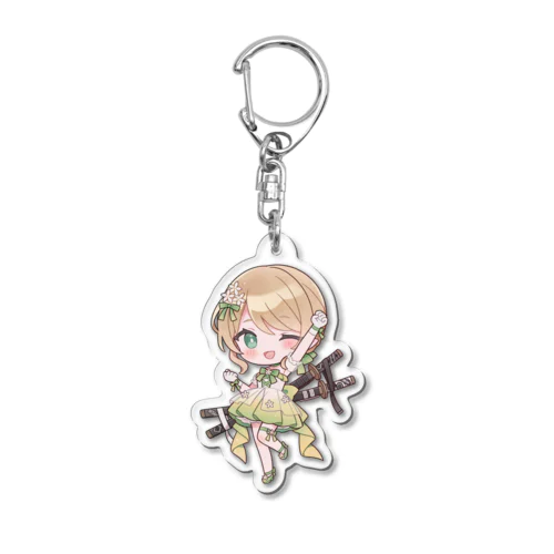 うのはなオンステージ！(刀あり) Acrylic Key Chain