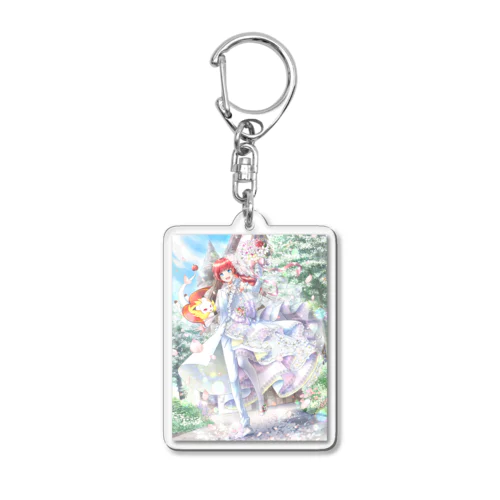 ウェディングなあぅ Acrylic Key Chain