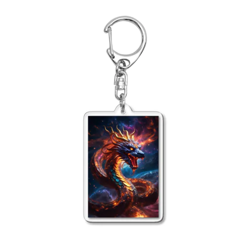 ブラックドラゴン Acrylic Key Chain