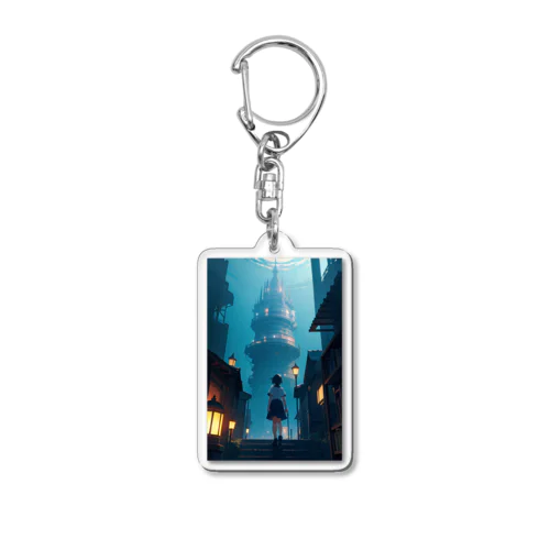 Undersea Voyage 〜神秘的な海底の旅〜　No.1　「邂逅」 Acrylic Key Chain