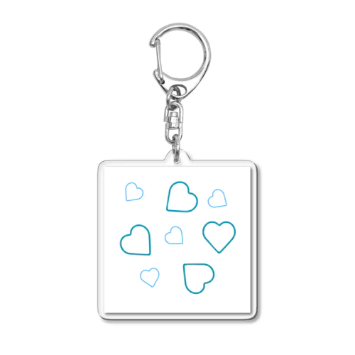 ブルーハート2 Acrylic Key Chain