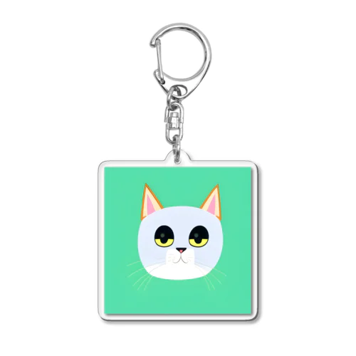 猫さん Acrylic Key Chain