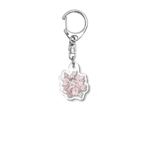 Artistry Blossoms Acrylic Key Chain