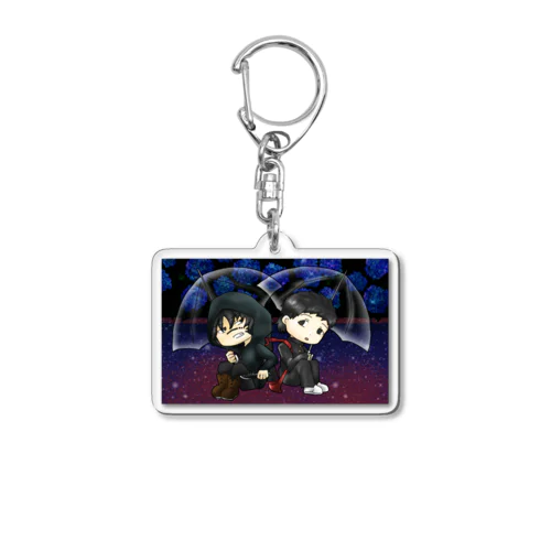 朧さんと冬弥 Acrylic Key Chain