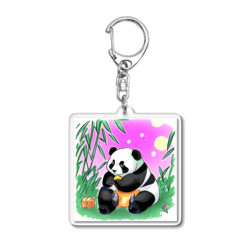 夏のパンダ Acrylic Key Chain