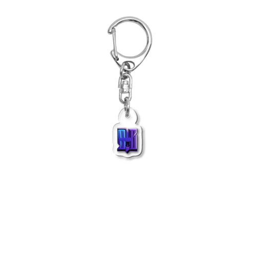 Euphoria Neon Purple Acrylic Key Chain