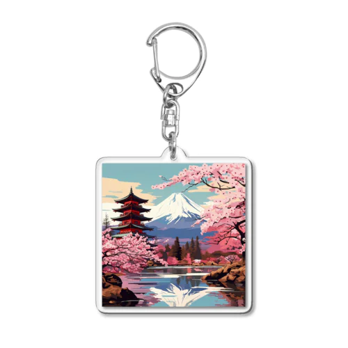 JAPAN！ Acrylic Key Chain