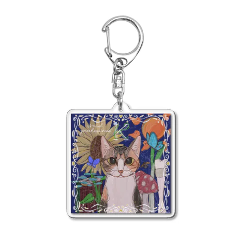 ウチのコ(猫) Acrylic Key Chain