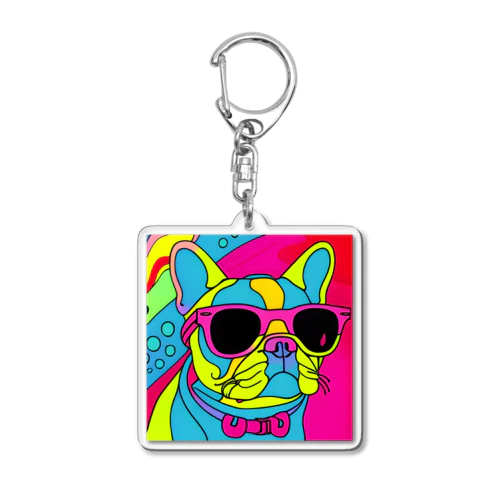 Buhi-Buhi：サングラス Acrylic Key Chain