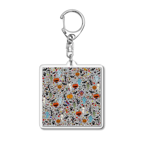 Happy Halloween! Acrylic Key Chain