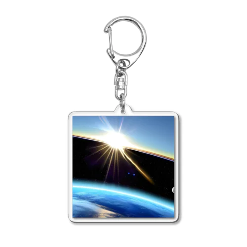 宇宙へGo! Acrylic Key Chain