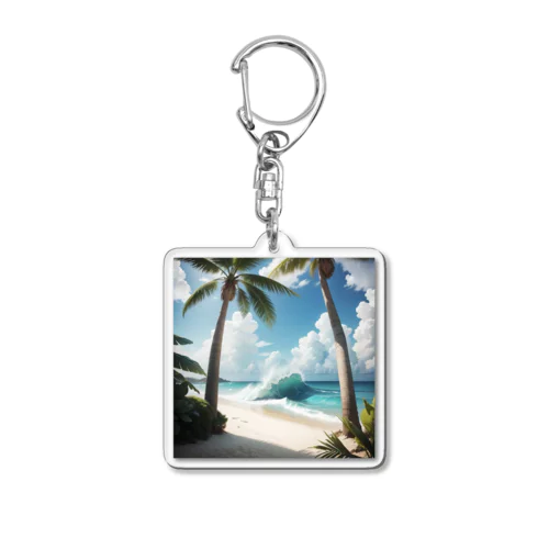 カリフォルニア スタイル Acrylic Key Chain