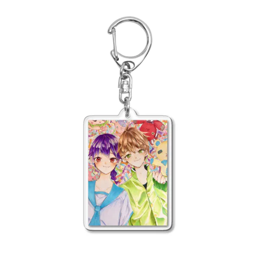 カラフルくん Acrylic Key Chain