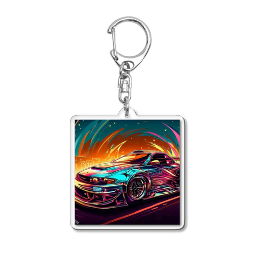 シルビアイラスト Acrylic Key Chain