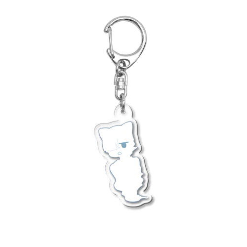 カラスの腸内ガスエーコさん Acrylic Key Chain