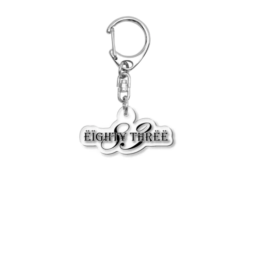 ĖÏGHT¥ THRËË のグッズ（ロゴのみ） Acrylic Key Chain