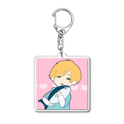 いっぽうつうこう Acrylic Key Chain