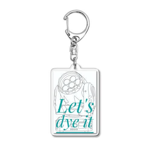 StWASHzoom Acrylic Key Chain