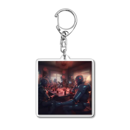 I'm a robot.20230902 Acrylic Key Chain